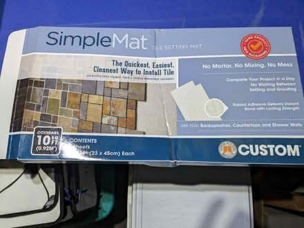 Photo of free Tile Setting Mat (by Callahan State Park) #1