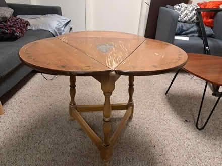 Photo of free Triangular Table (Millbrook) #3