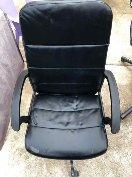 Photo of free IKEA Torkel Swivel/Office/Computer Chair Black (Brunstane EH15) #1