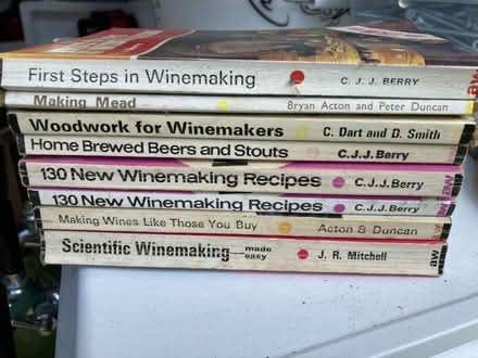 Photo of free Winemaking books (Ashton-on-Ribble PR2) #1