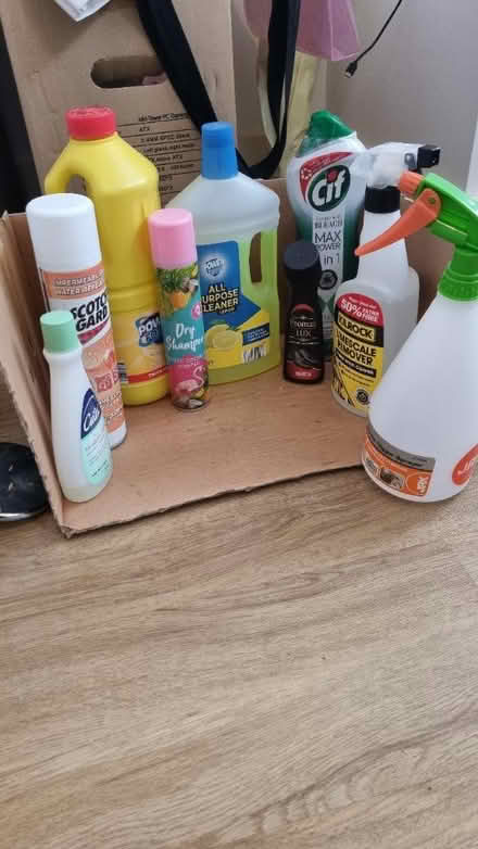 Photo of free Partially used Cleaning products (Levenshulme M19) #1