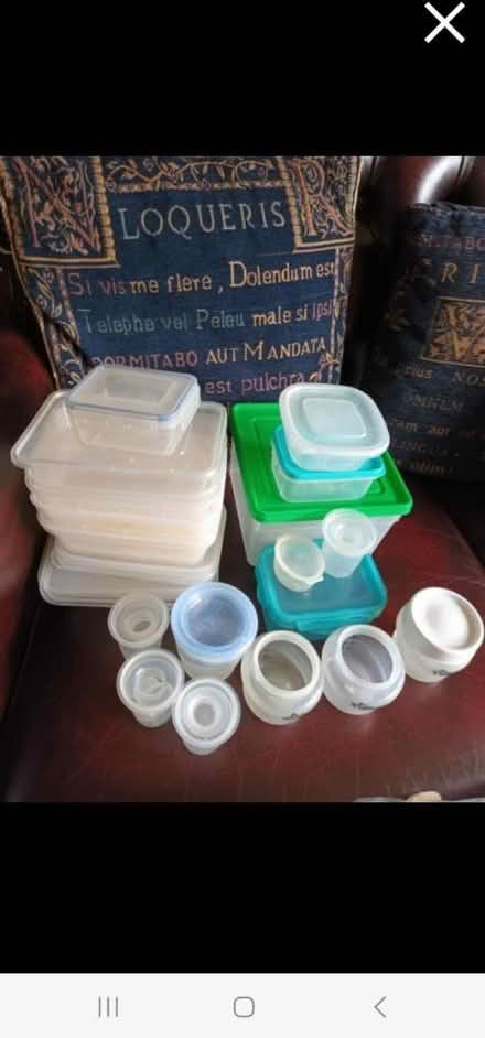 Photo of free Variety of plastic tubs (Timperley) #1