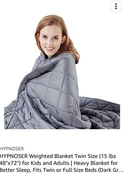 Photo of free 15 lb weighted blanket (South Brunswick NJ (08852)) #1