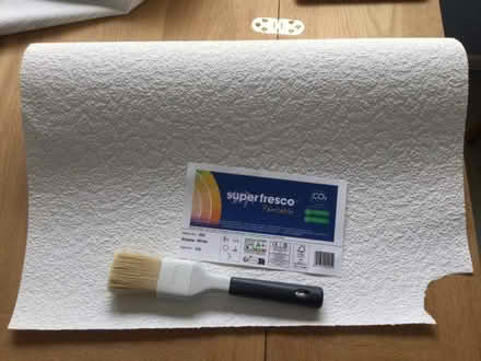 Photo of free nearly full roll of wallpaper (Halton LS15) #1