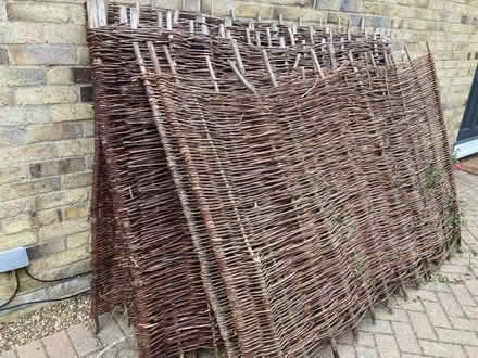 Photo of free Willow fencing hurdles/panels (Hildenborough TN10) #1