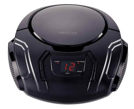 Photo of CD player, portable type (Oshawa) #1