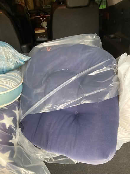 Photo of free porch cushions and pillows (North Wheaton) #1