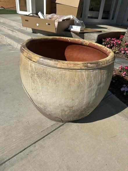 Photo of free Decorative Large clay pot (Yorba Linda) #1