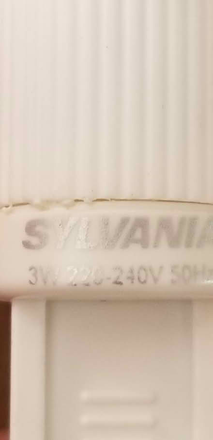 Photo of Ceiling light bulb (East Grinstead town center) #3