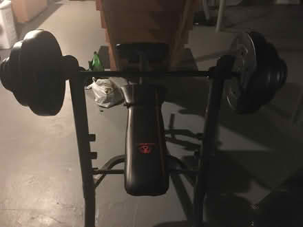 Photo of free Weight Bench Set (near Somerdale) #2