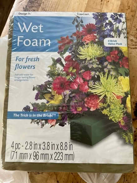 Photo of free Floral foam (Near Marsh Creek 6 Gr Center) #1