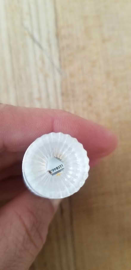 Photo of Ceiling light bulb (East Grinstead town center) #2