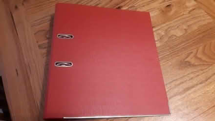 Photo of free A4 lever arch file (Wivenhoe CO7) #1