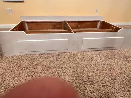 Photo of free Twin platform bed (North Granby, CT) #2
