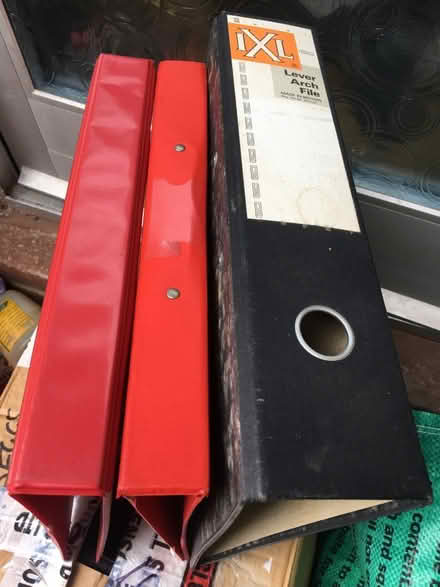 Photo of free Ring binders (Woodley RG5) #1
