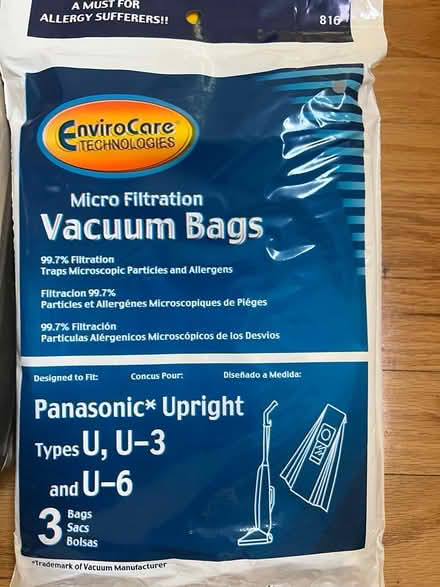 Photo of free Upright Vacumn Cleaner & Bags (Montclair) #4