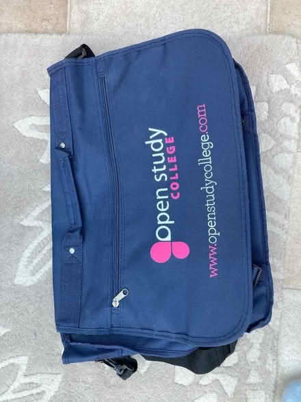 Photo of free Canvas satchel - blue (Wheelock CW11) #1