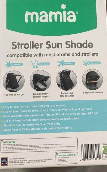 Photo of free Stroller (UV) Sun Shade (cover) (B32) #3