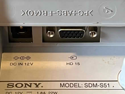 Photo of free Old Sony LCD monitor (Cambridge CB4) #3