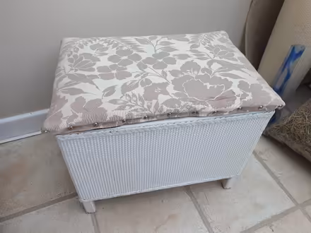 Photo of free Vintage Lloyd Loom Type Storage Box (Handforth SK9) #1