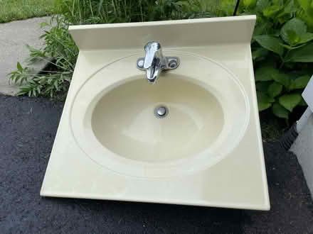 Photo of free Bathroom sink top with faucet (Peterborough.) #1