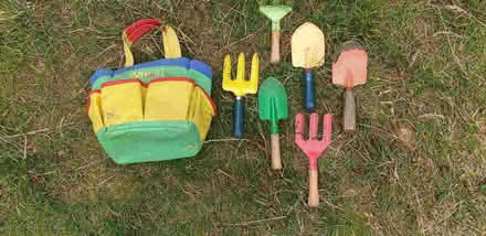 Photo of free Kids gardening tools and bag (St Albans AL1) #1