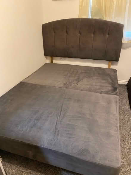 Photo of free King size divan bed base (Worcester WR3) #1
