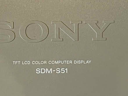 Photo of free Old Sony LCD monitor (Cambridge CB4) #2