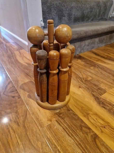 Photo of free Antique (?) Skittle set (Roslin, Midlothian EH25) #1