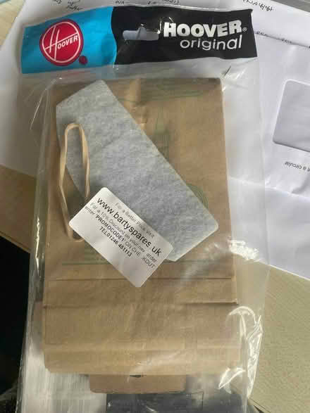 Photo of free Hoover Vacuum Cleaner Bags and Filter (Purbeck District BH19) #1