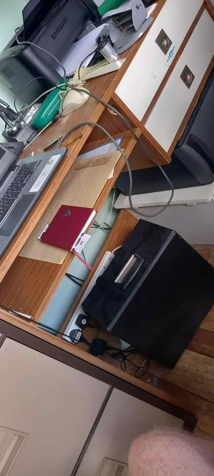 Photo of free 2 drawer office desk (West Bergholt CO6) #1