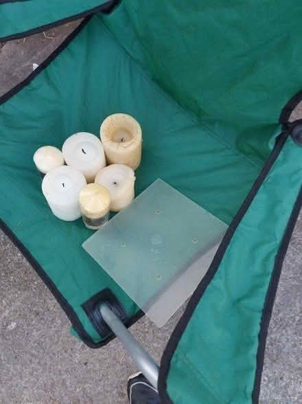 Photo of free Candles and a tray (Radcliffe M26) #2