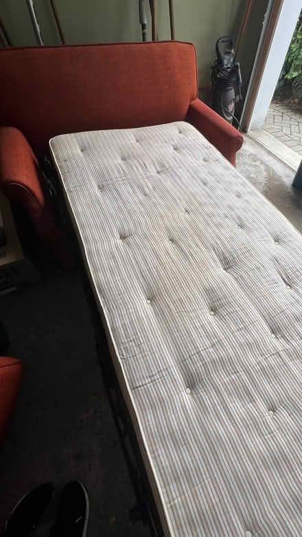 Photo of free Love Seat Sofa Bed (Near Kitchener Auditorium) #2