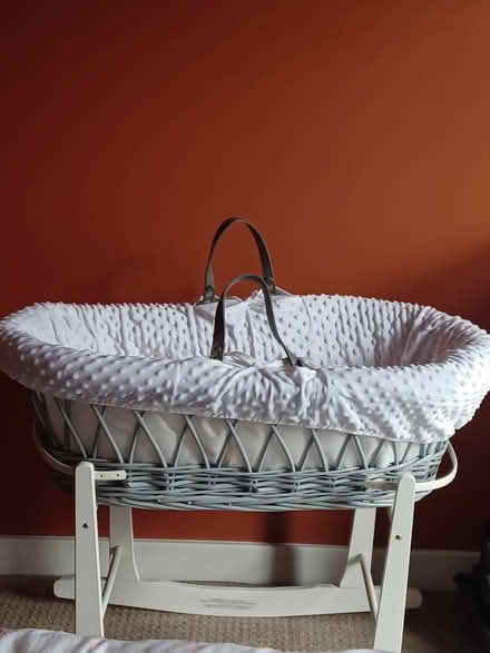 Photo of free Wicker Moses Basket (Whitefield M45) #1