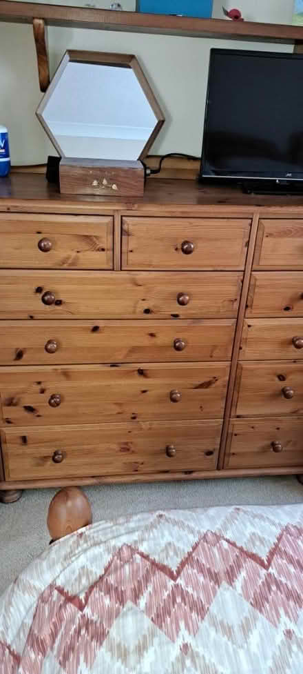 Photo of free Pine bedroom furniture (Bridleway, Colehill BH21) #3