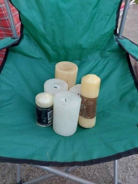 Photo of free Candles and a tray (Radcliffe M26) #1