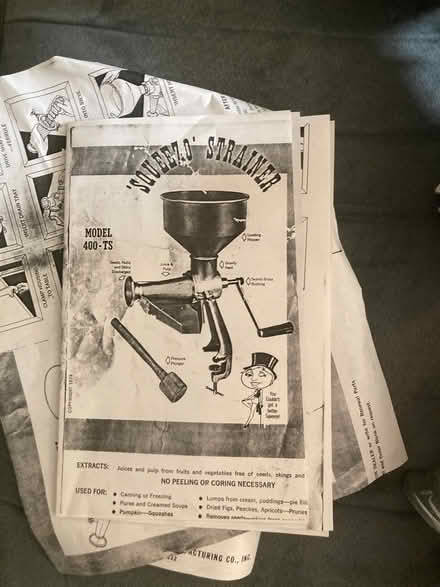 Photo of free Squeezo Strainer (Stowe) #2