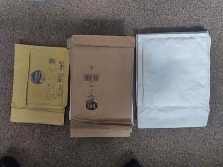 Photo of free Mixed size padded envelopes (Farington PR25) #2