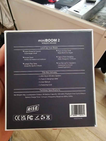 Photo of free RISE mini boom 2 (Bedwell SG1) #1