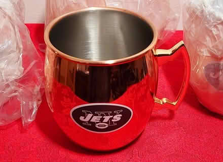 Photo of free NY Jets Copper Moscow Mule Mugs (Near Rahway High School) #2