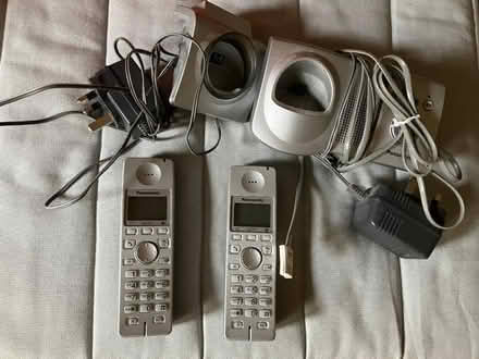 Photo of free Pair of Panasonic phones, one with built in ansafone. (Pitcairngreen PH1) #1