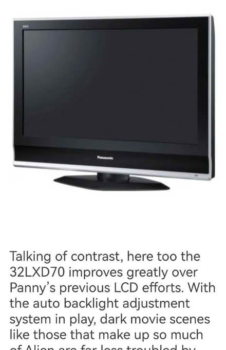 Photo of free Panasonic viera tx 32 tv (Budleigh Salterton EX9) #1