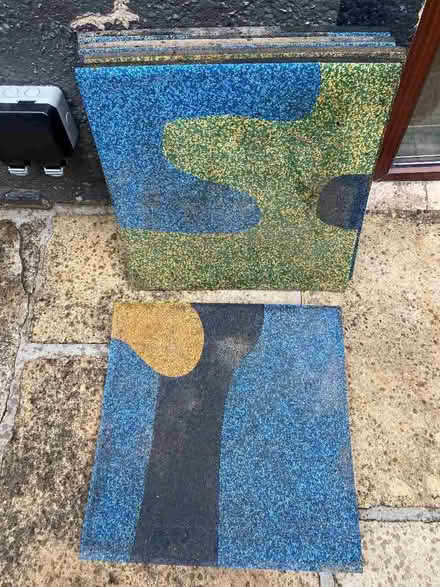 Photo of free Rubber playground tiles (Wheatley HX2) #2