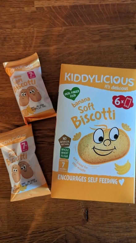 Photo of free Baby banana biscotti biscuits (Calverton MK19) #1