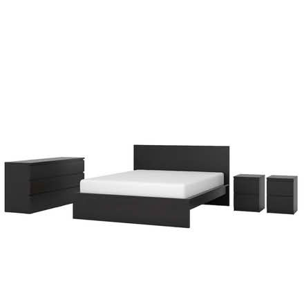 Photo of free Ikea malm black bedroom set king (Culver City) #1