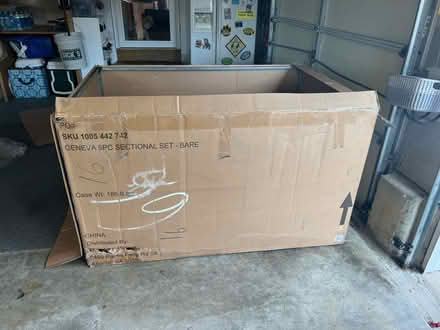 Photo of free Giant box with metal frame (Chester Springs) #2