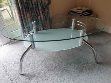 Photo of free Glass tv table (Belmont SM2) #1