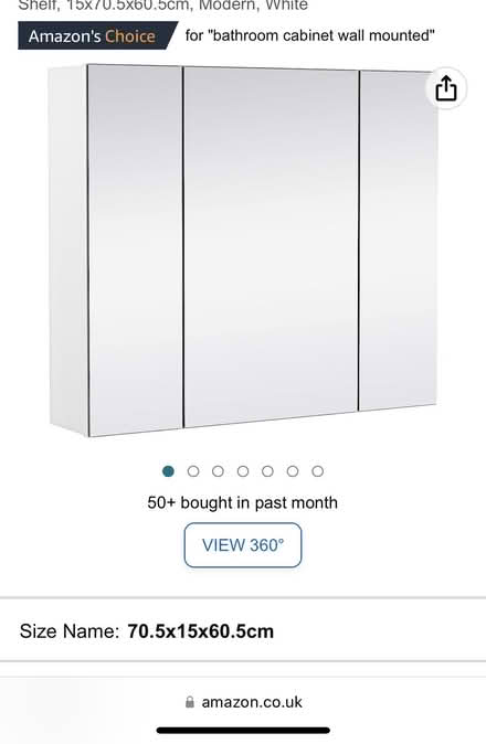 Photo of free Bathroom cabinet NEW (Shepperton TW17) #1