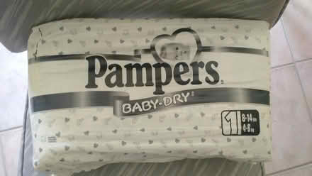 Photo of free old bag of unopened diapers (Yonge & Mulock) #1