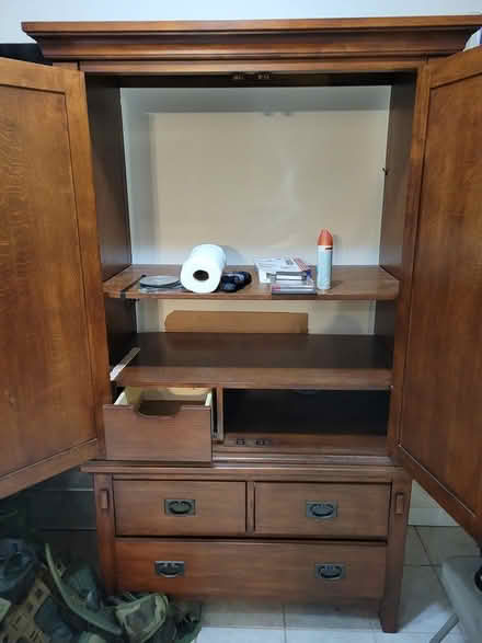 Photo of free Wood Armoire (Marietta) #1